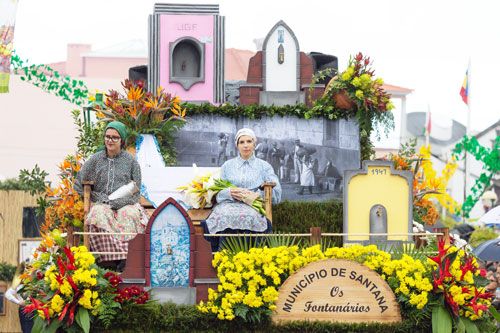 Flower Festival in Santana, Madeira