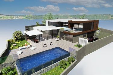 M518 Haus mit Pool