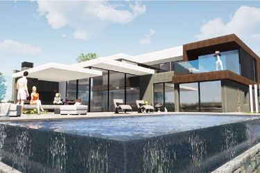 M518 Haus mit Pool